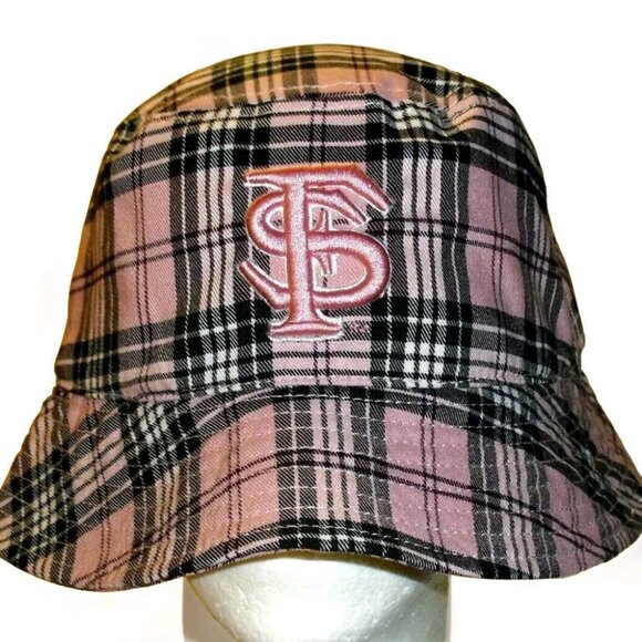 Florida State Seminoles Womens Girls Pink Bucket hat cap One size Fit New Ncaa - Picture 1 of 2